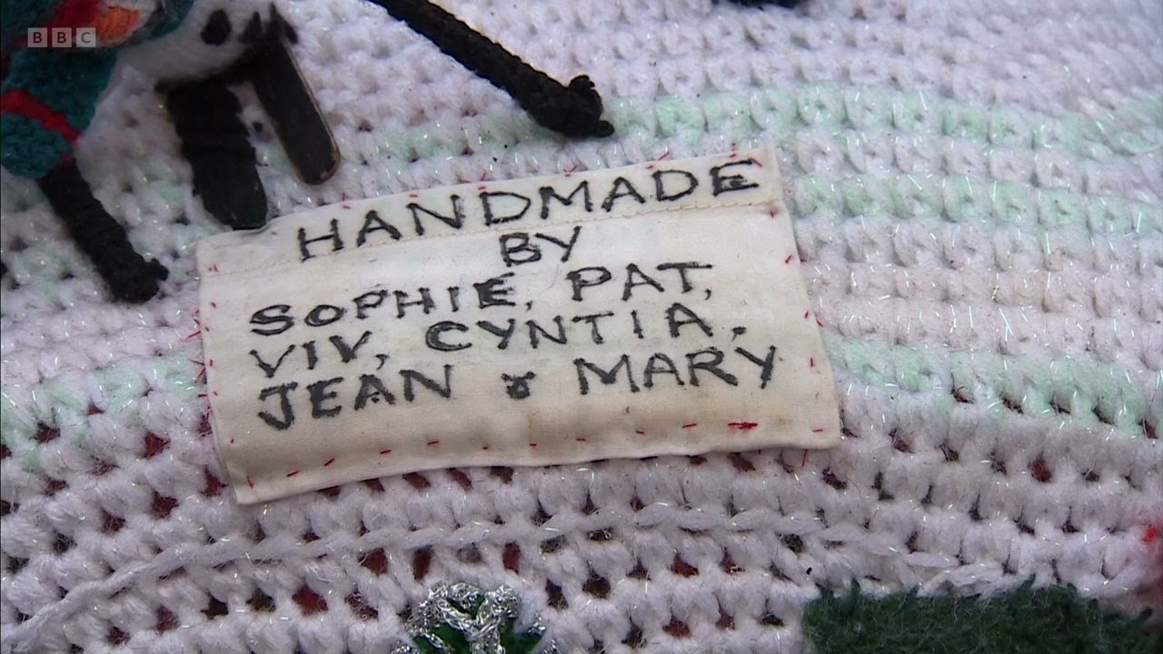 Overton's Crochet Toppers - BBC South Today: 5th December 2024