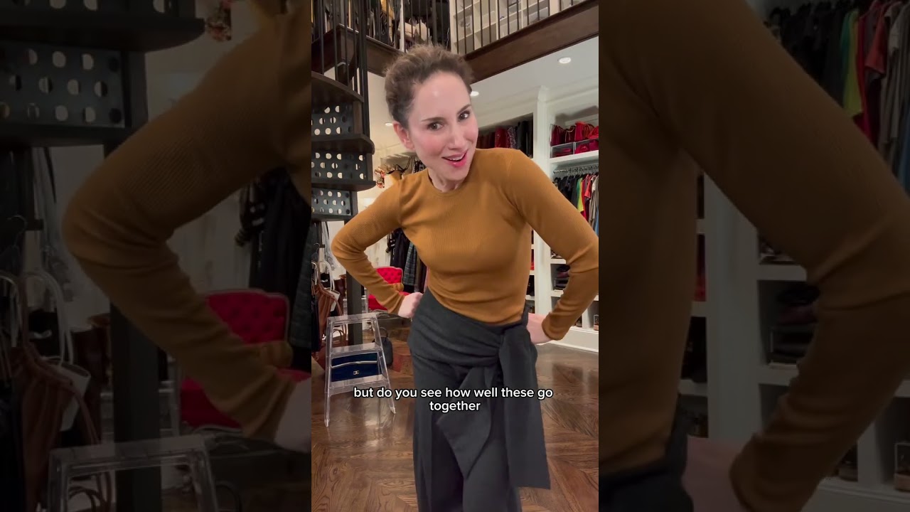 Comment porter le marron et le gris 🤎🩶 | Carla Rockmore #couleurs #mode #conseilsdestyle
