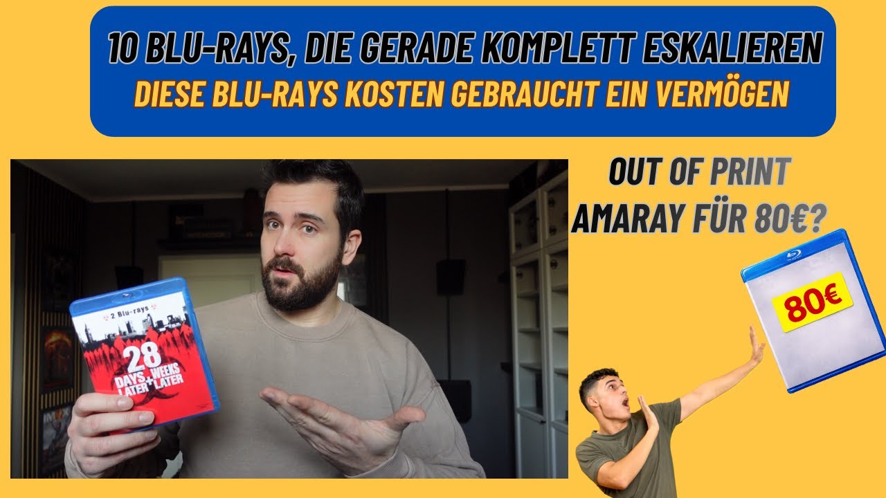 10 ganz normale Blu-rays, die gebraucht absurd teuer sind (OOP Amarays)
