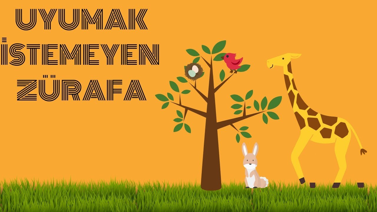 Uyumak İstemeyen Zürafa | Masal Dinle | Türkçe Masallar | Kısa Masal |