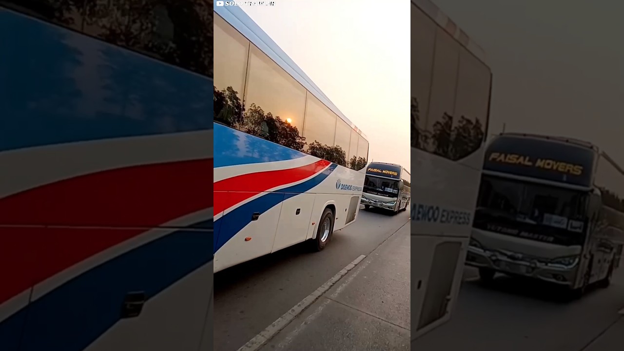 VOLVO DAEWOO BUS VS FAISAL MOVER YUTONG BUS SHORTS.🔥😲