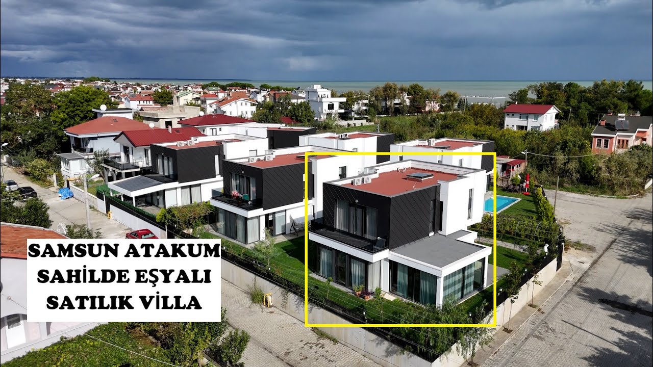 EŞYALI SATILIK SİTE VİLLASI