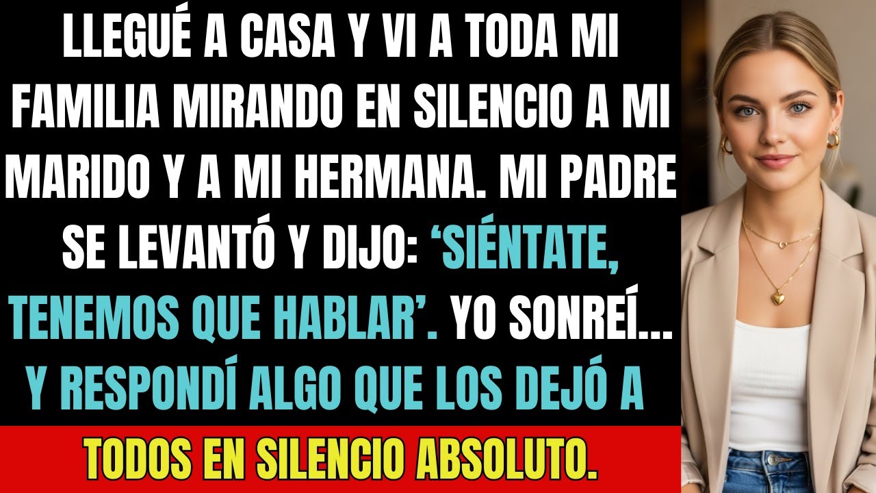 Mi padre dijo: “Tenemos que hablar”… después de ver a mi hermana con MI marido