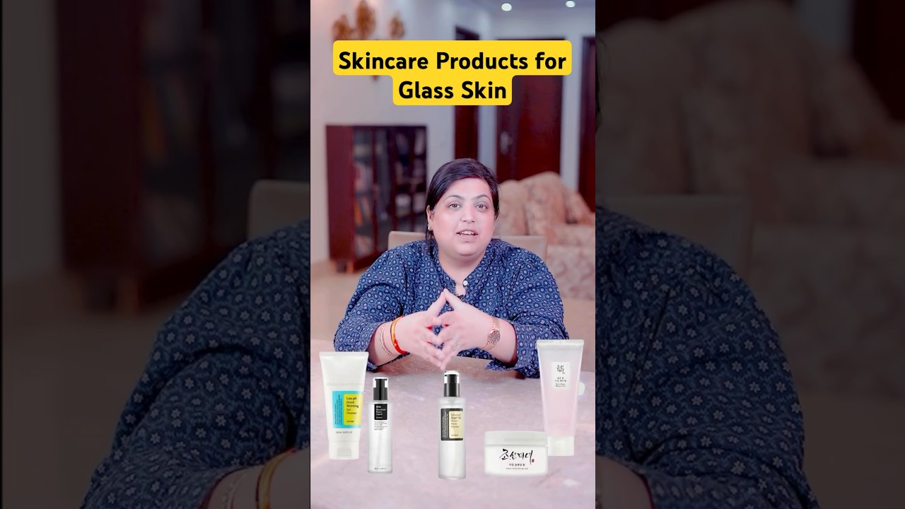 What is Korean Glass Skin? #glassskin #skincare #shorts #DMC