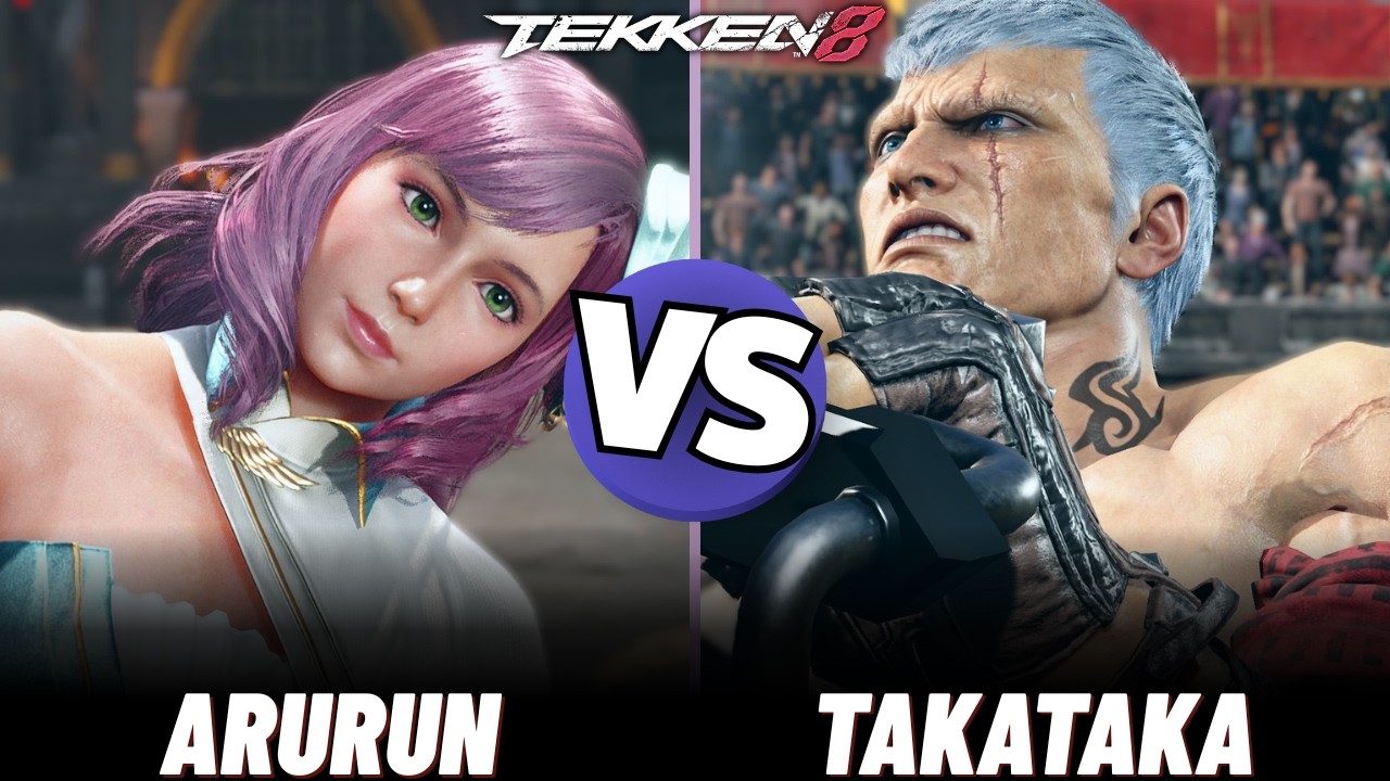 Tekken 8 - Takataka (Bryan) VS Arurun (Alisa) Ranked Match