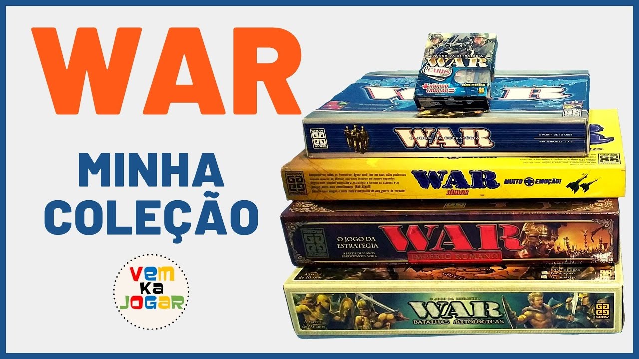 WAR JOGO DE TABULEIRO - Minha Coleção de Jogos WAR