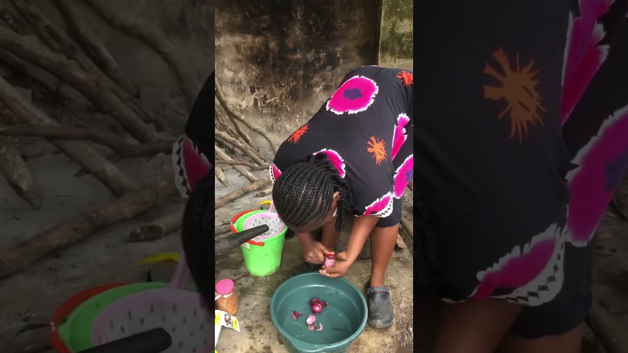 How to cook rice #food #youtubeshorts #villagelife