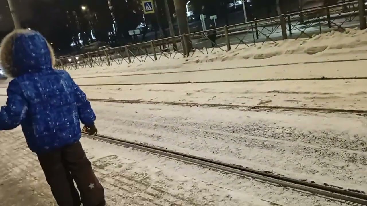 От 36 трамвай станция метро Автово до поселок Стрельна 