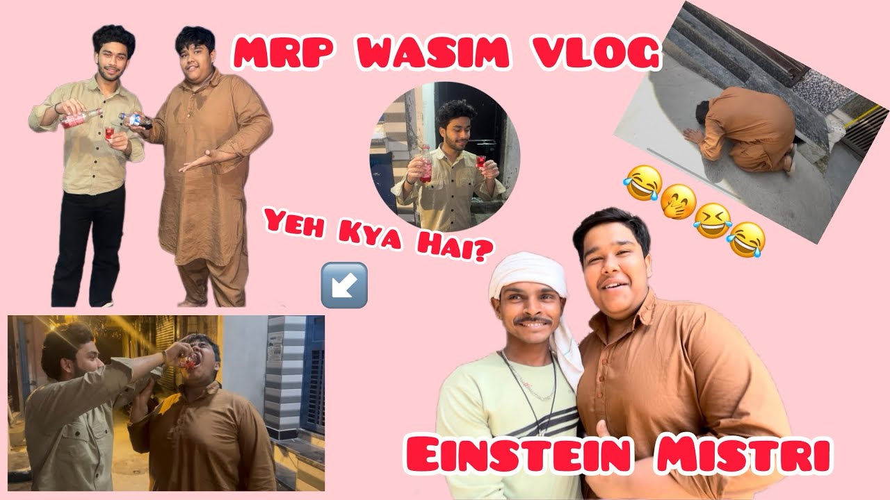 Mistri❌ Einstein✅   Full enjoy vlog mein