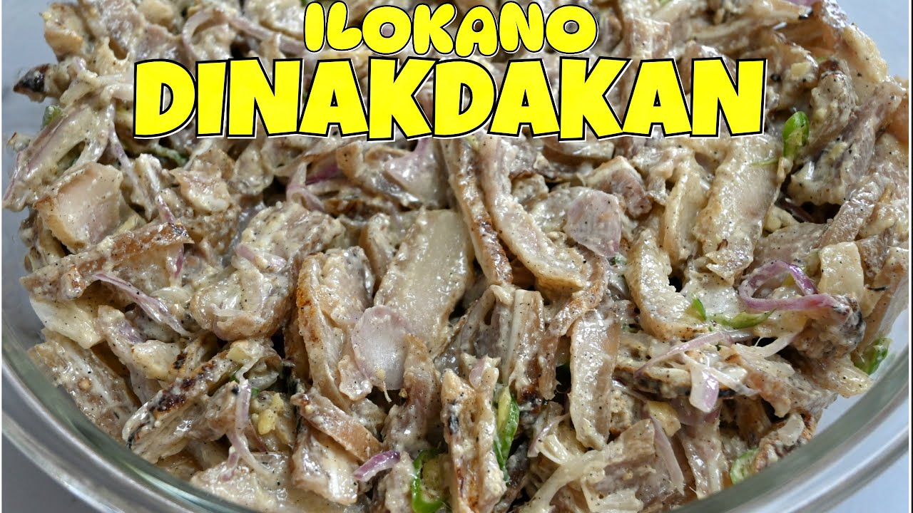 “Ilokano Dinakdakan Recipe | Pork Ears Filipino Dish | Pinoy Lutong Bahay”