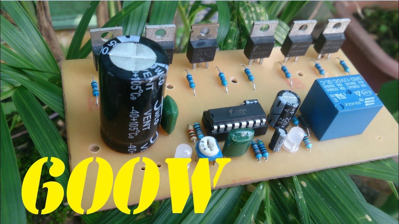 Inverter 600W 12V to 220V | How to make