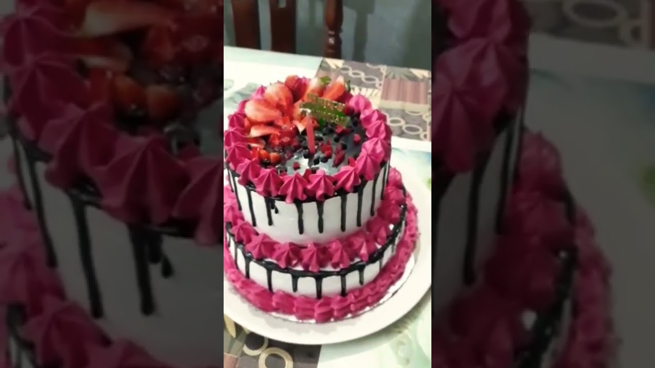 #cake#cakes #cake decoration#doublelayer