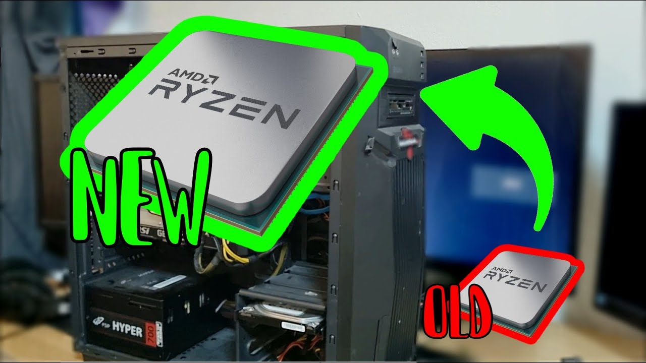 Amatérska výmena CPU 🤣(2x skoro zástava srdca) | AMD Ryzen 9 5900X