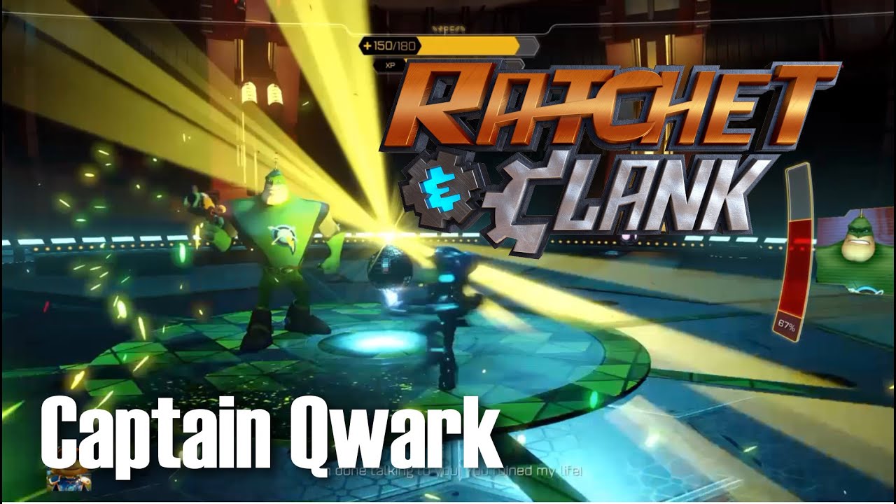 Ratchet & Clank (ps4) BOSS: Captain Qwark (Challenge Mode)