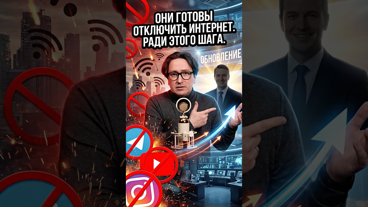 Что реально стоит за отключением интернета и блокировками #политика #россия #манипуляции #новости