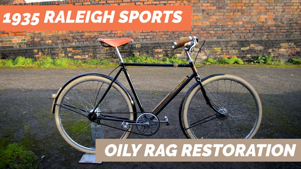 1935 Raleigh Sports Tourist - Vintage Bicycle 