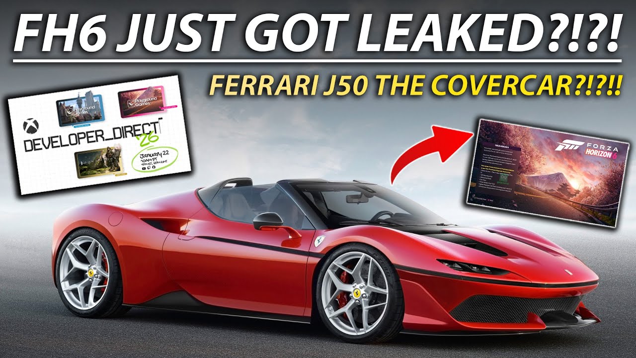Разбор утечек информации о Forza Horizon 6 | Предполагаемый автомобиль на обложке и что это означает