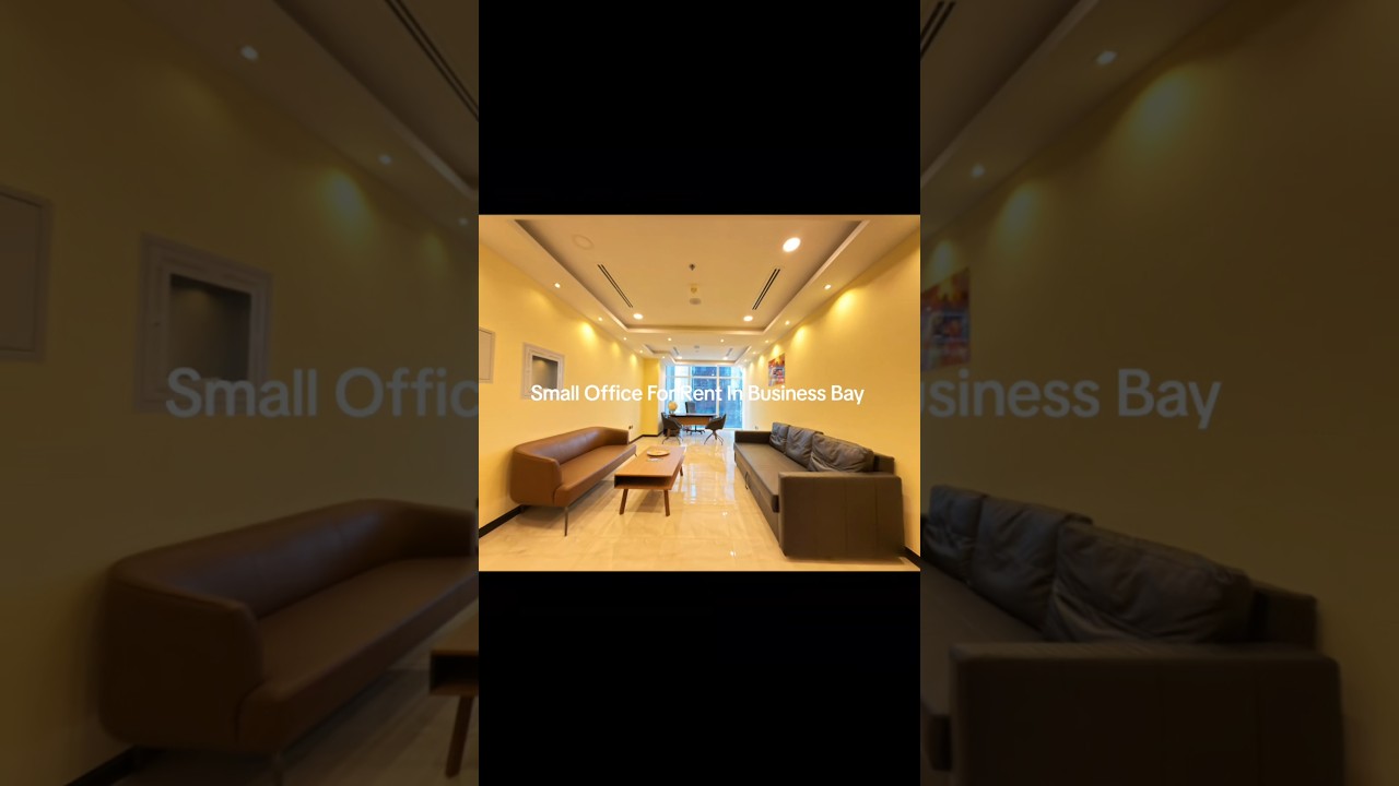 Small Office For Rent In Business Bay #dubai #realestate #smallbusiness #smalloffice #Startup #uae