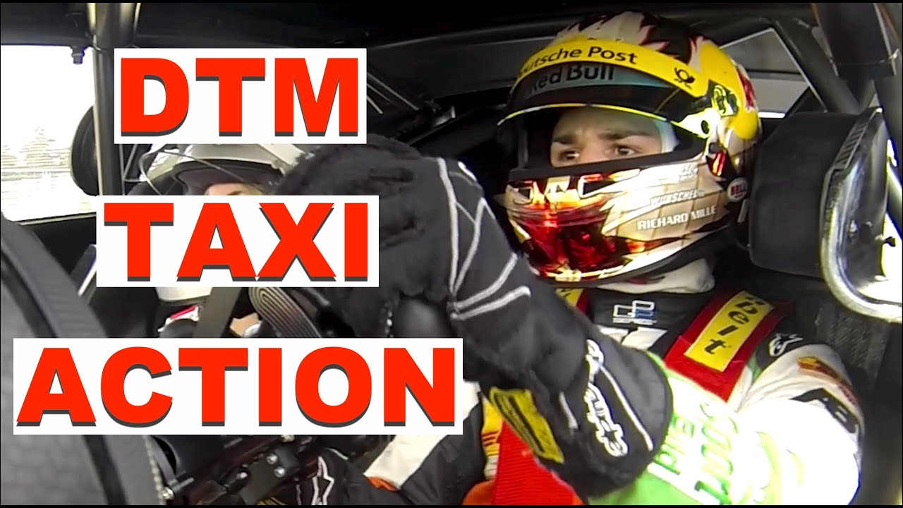 Audi RS5 DTM Race Taxi Action in Hockenheim | Daniel Abt