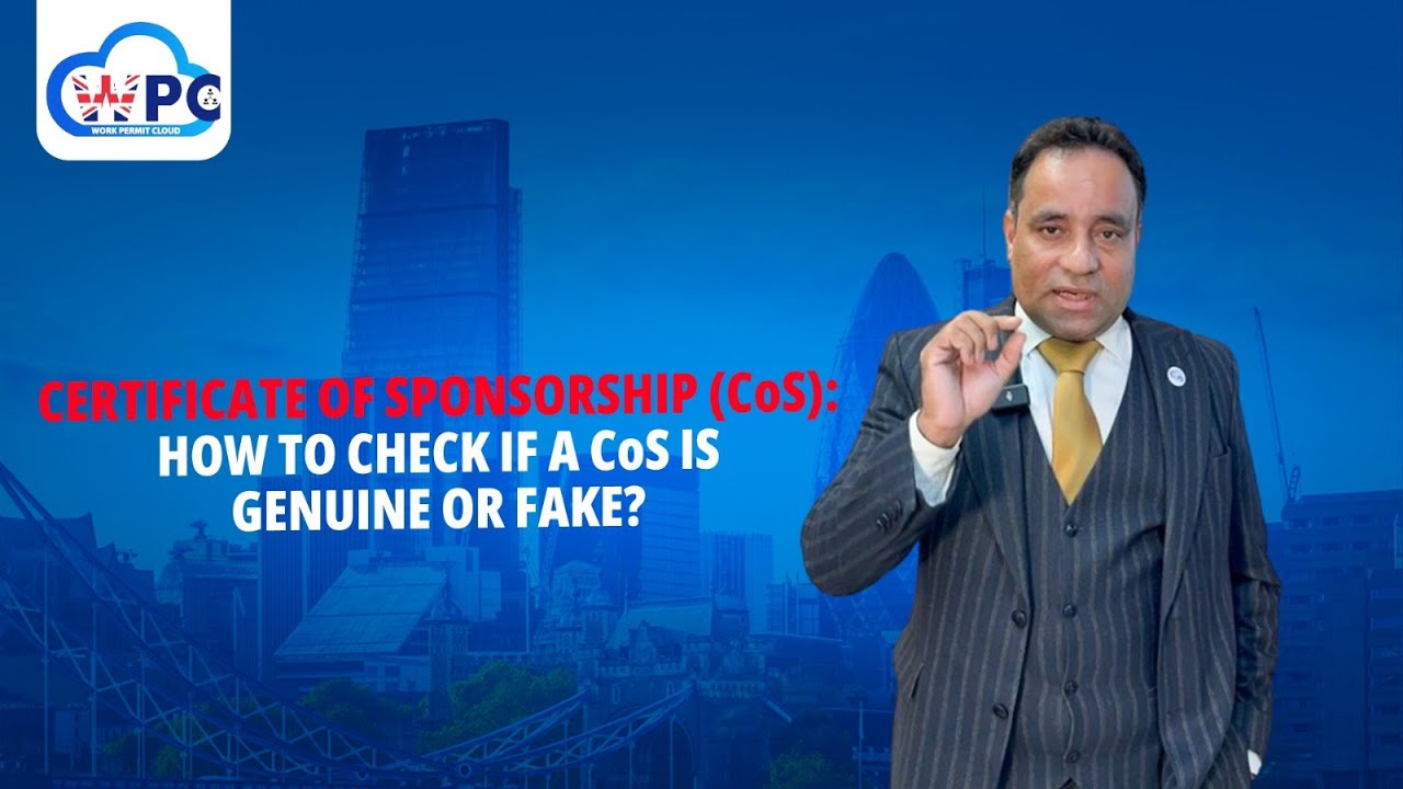 Certificate of Sponsorship (CoS): How to check if a CoS is Genuine or Fake?