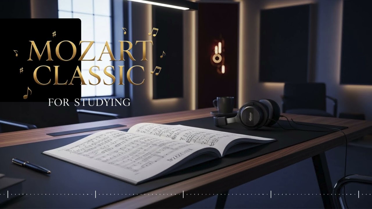 Deep Work & Productivity 💼 Mozart for Brain Power | Focus Music for Work