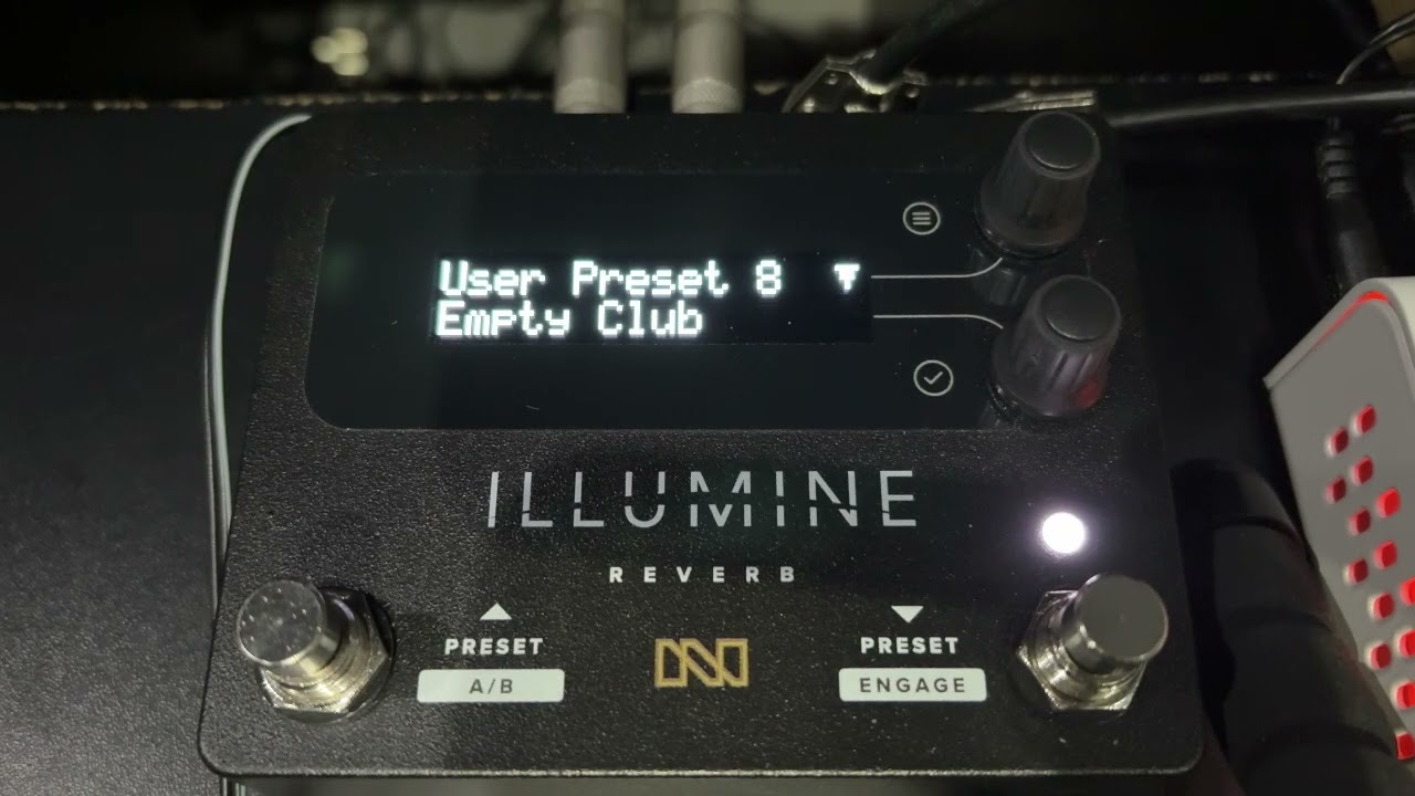 Neunaber Illumine Reverb - Only Sound Demo - PRESET 08 EMPTY CLUB