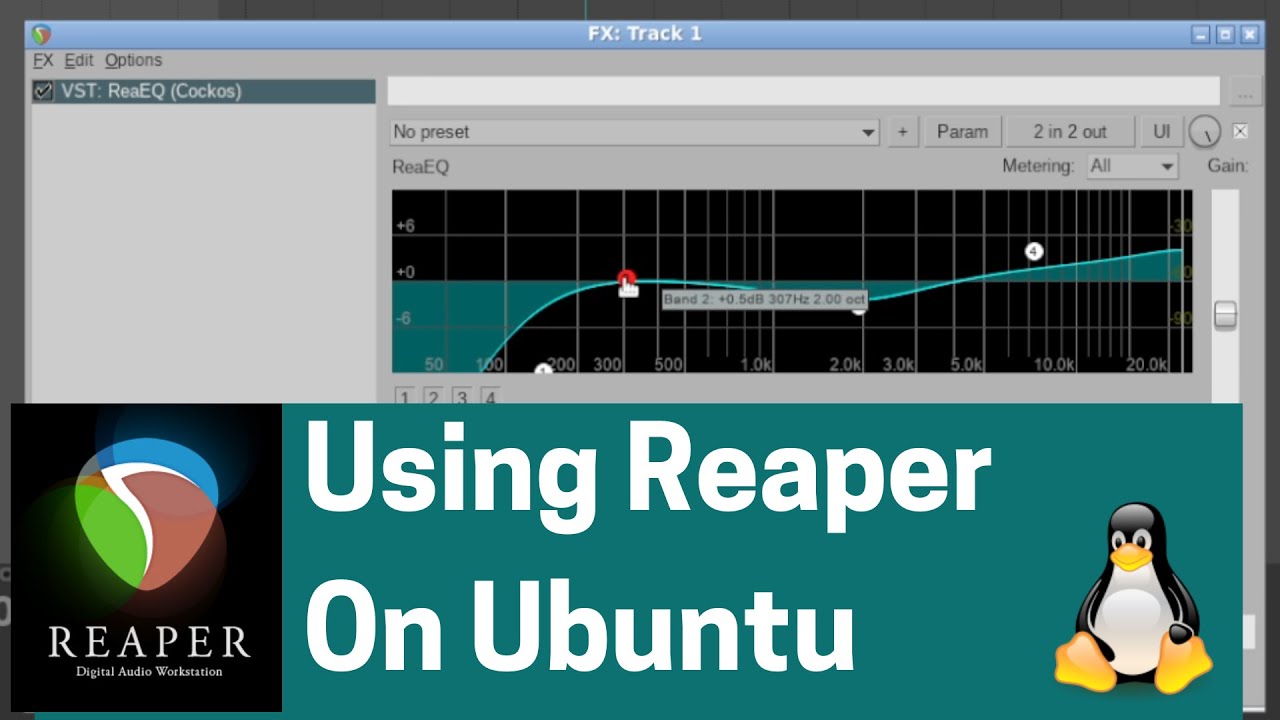 Using Reaper DAW on Ubuntu Linux (Demo)