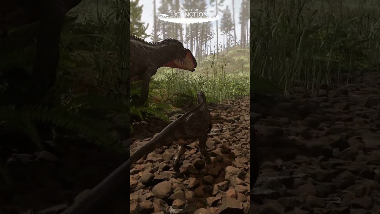 I'm just a (Eocarcharia) baby! #EchoesOfExtinction #dinosaur #gaming