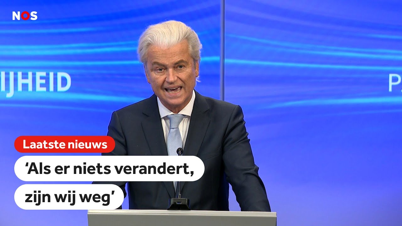 Wilders wil binnen 'enkele weken' alle grenzen dicht voor asielzoekers