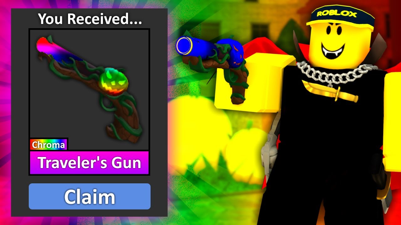 ЗАБЕРИТЕ ОРУЖИЕ CHROMA TRAVELERS В MURDER MYSTERY 2!