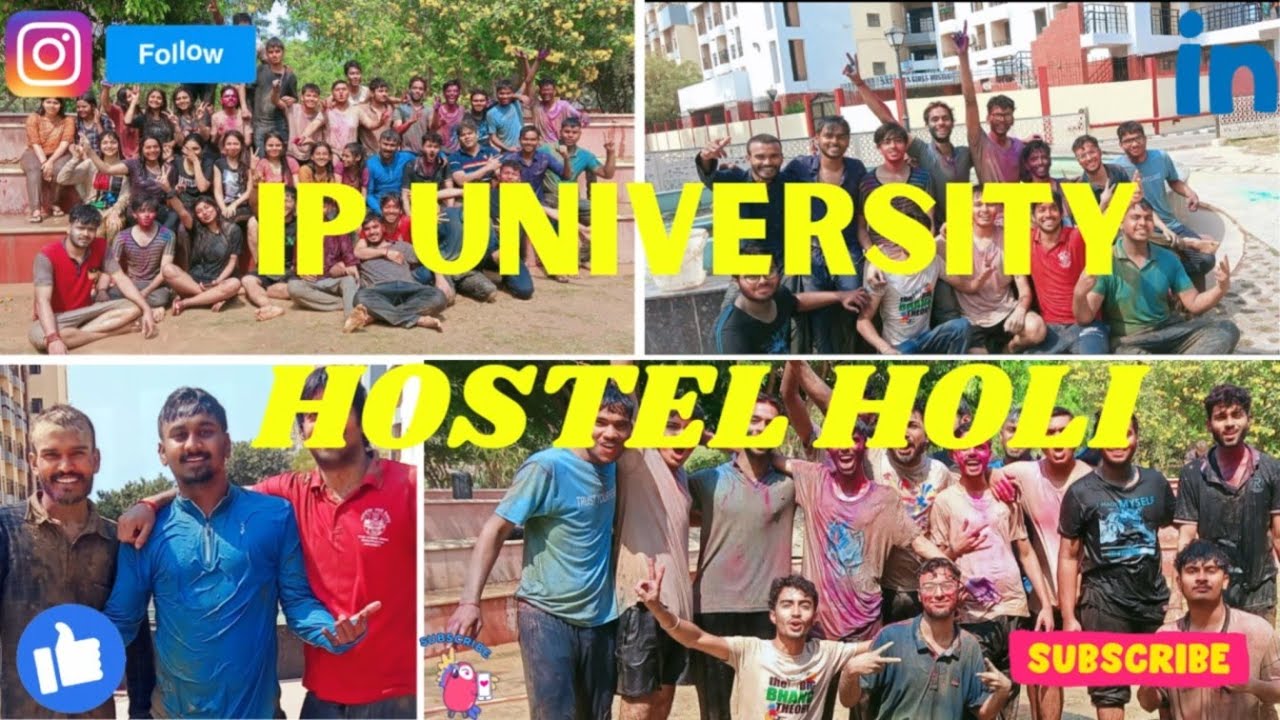 IPU University Hostel Holi Delhi #trending  #hostel #ggsipuniversity #ggsipucollege #viral #youtube