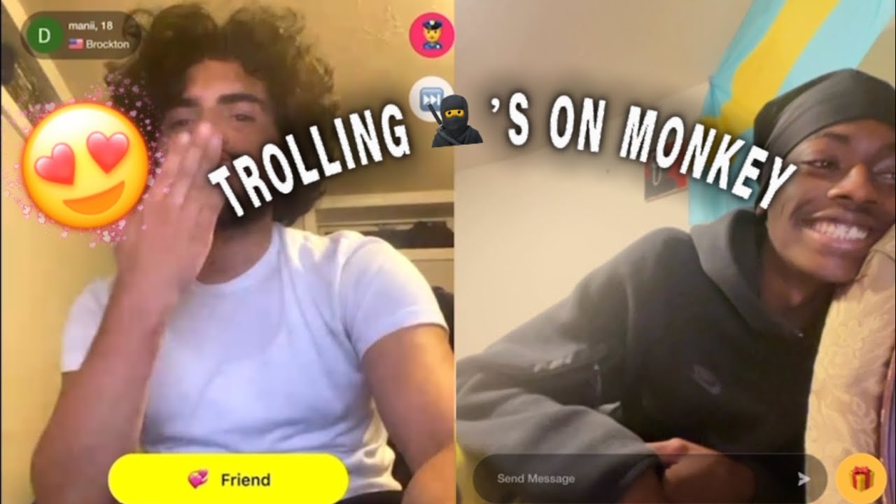 TROLLIN YO DUDE ON MONKEY(“just be a trans”?!)