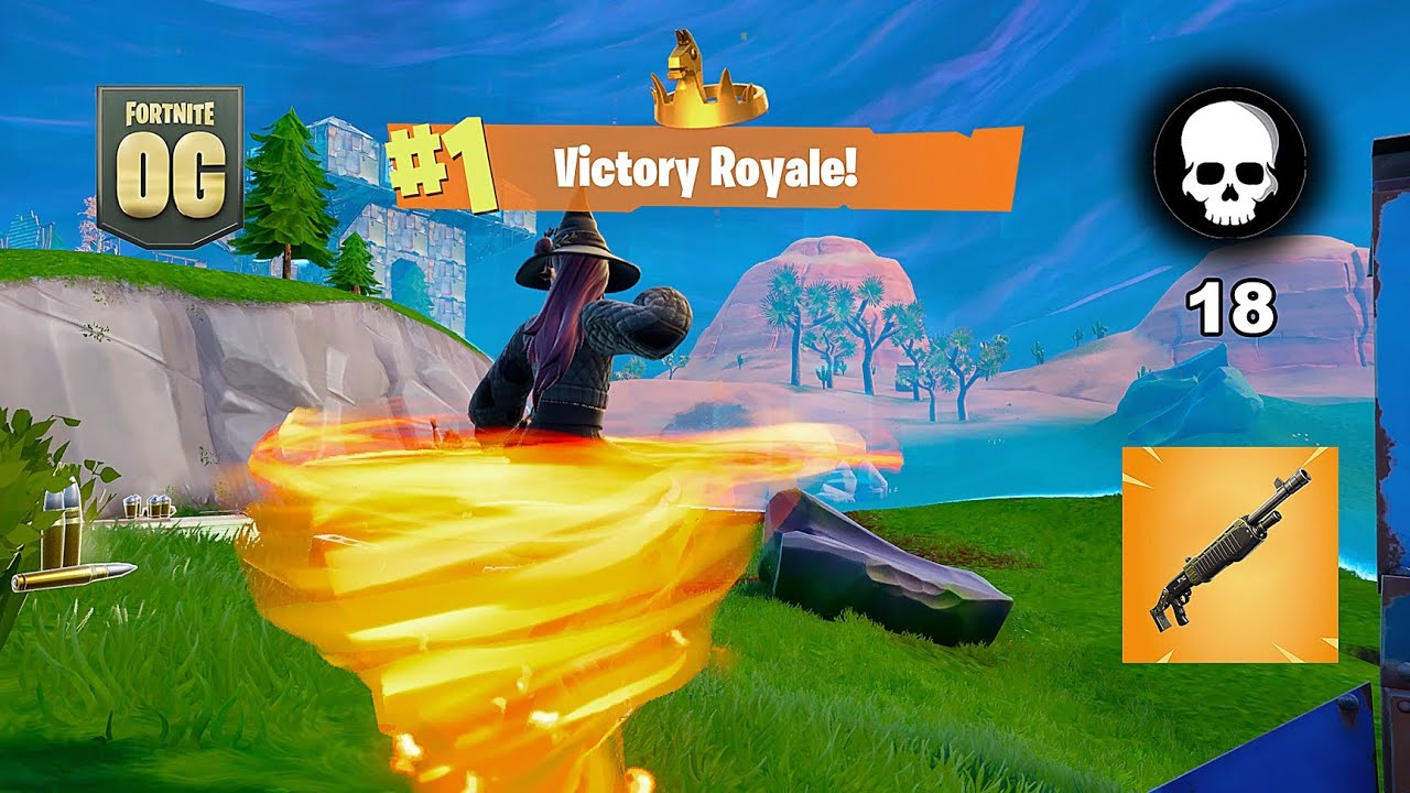 FORTNITE OG Season 7 | Zero Build Solo Gameplay 18 kill Victory Royale..
