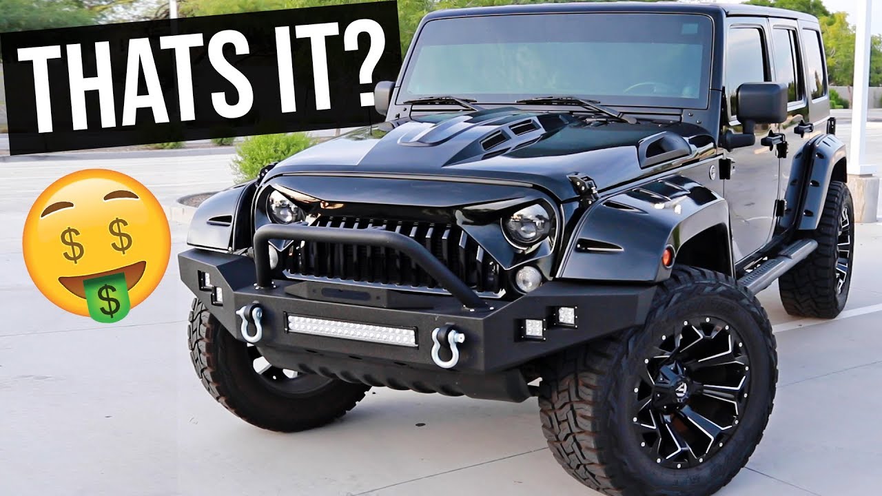 COST of ALL Mods | My Daily Driver Jeep Wrangler