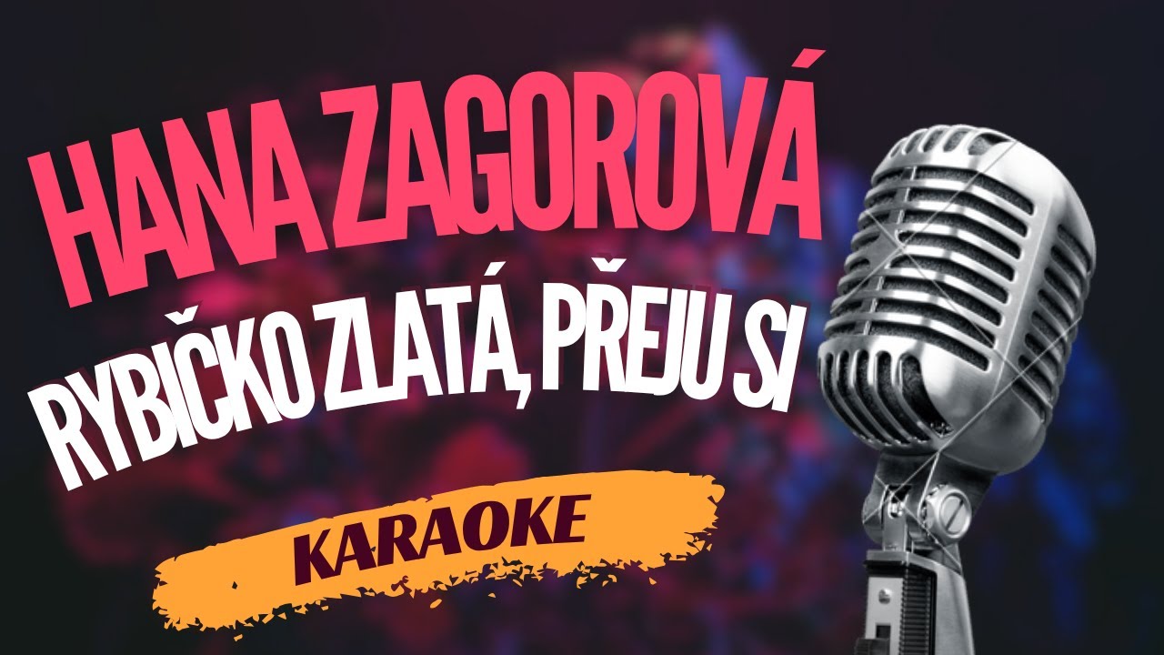 Karaoke - Hana Zagorová - 