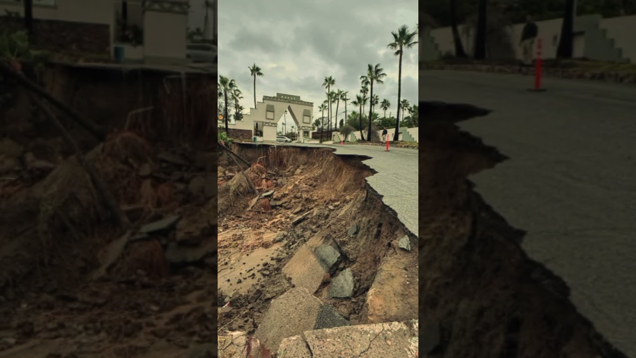 ENSENADA BAJO EL AGUA - Lo Que Dej&oacute; Rachel 🌪️