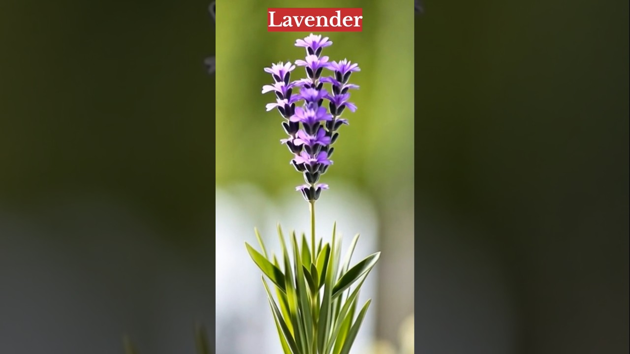 Lavender Plant Growing Timelapse 🌿💜 