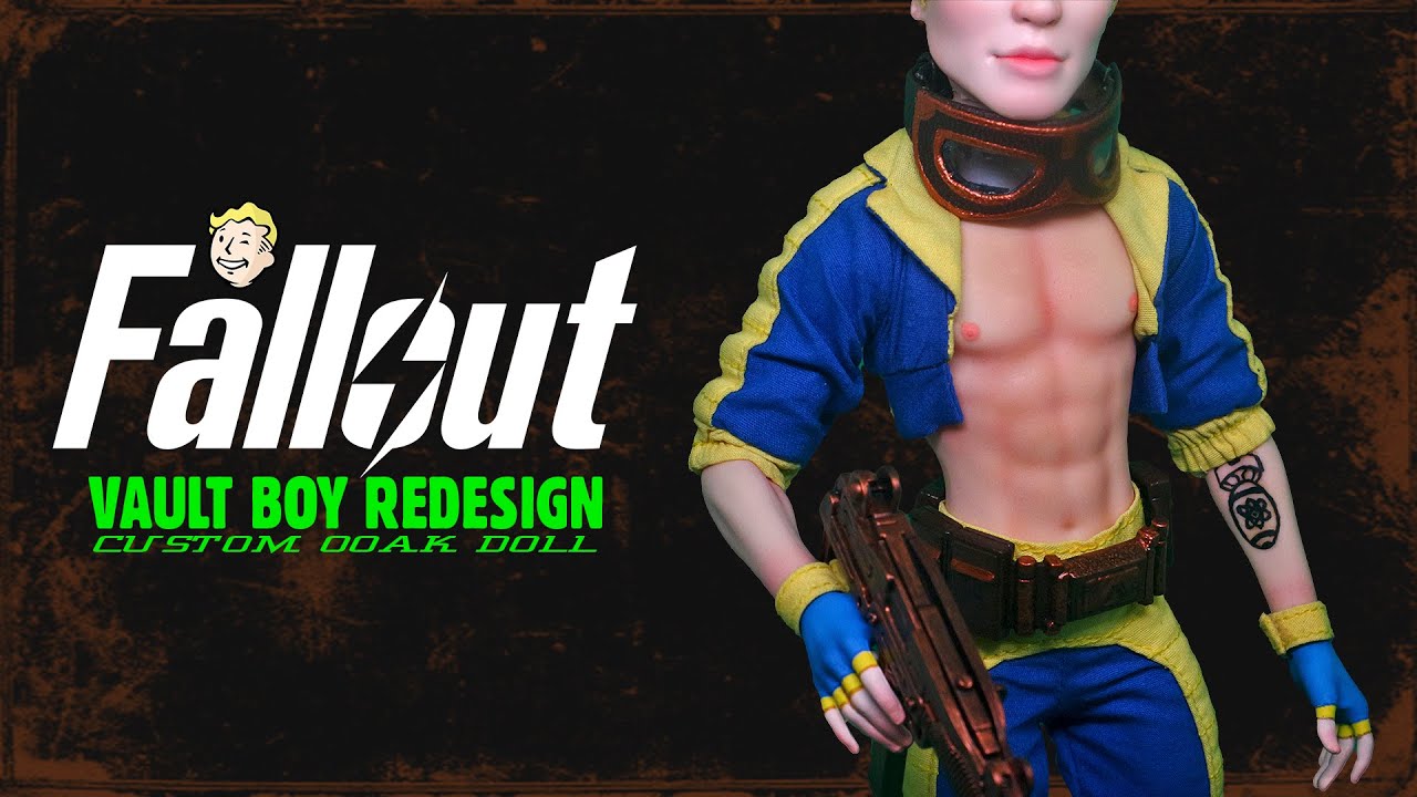 Создание уникальной куклы, вдохновлённой игрой Fallout.