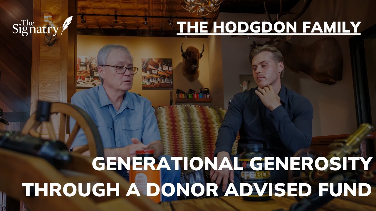 How a Donor Advised Fund Shaped a Family Business’s Generosity for Generations | The Hodgdon Family