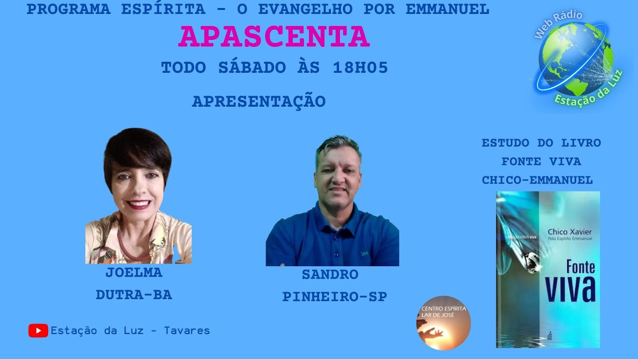 APASCENTA  / LIVRO - FONTE VIVA-19-JOÃO-21:17