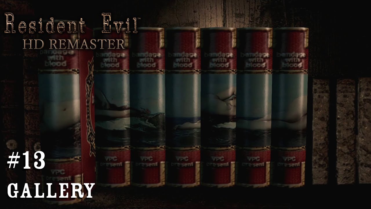 RESIDENT EVIL HD REMASTER | #13 | GALLERY (FILIPINO)