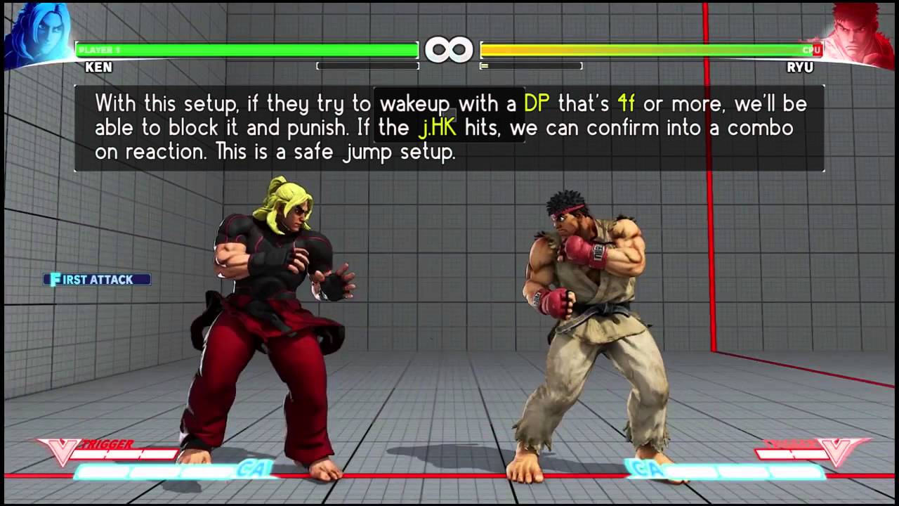SFV Using stLK and l.Tatsu