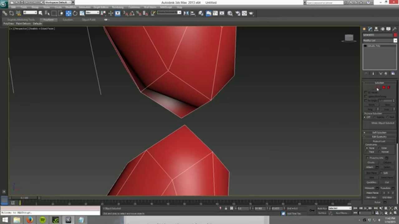 Connecting objects 3ds Max tutorial