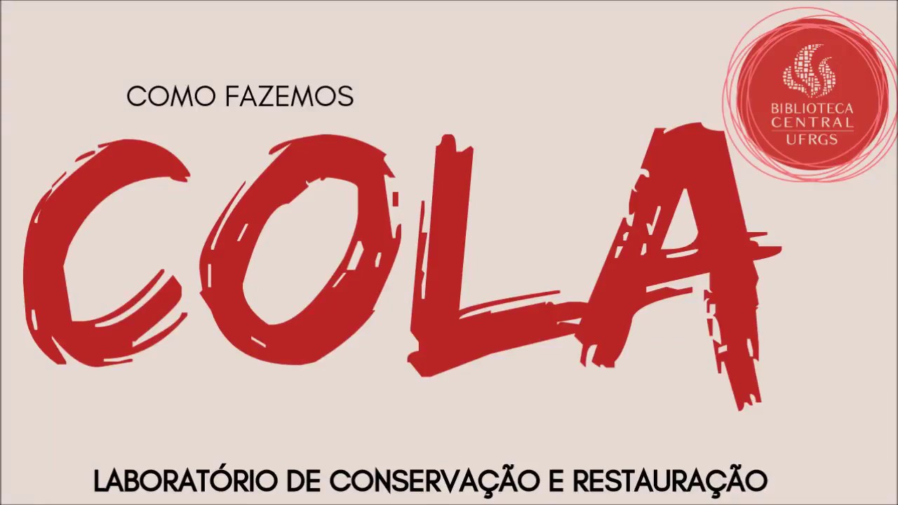 Como fazemos: cola