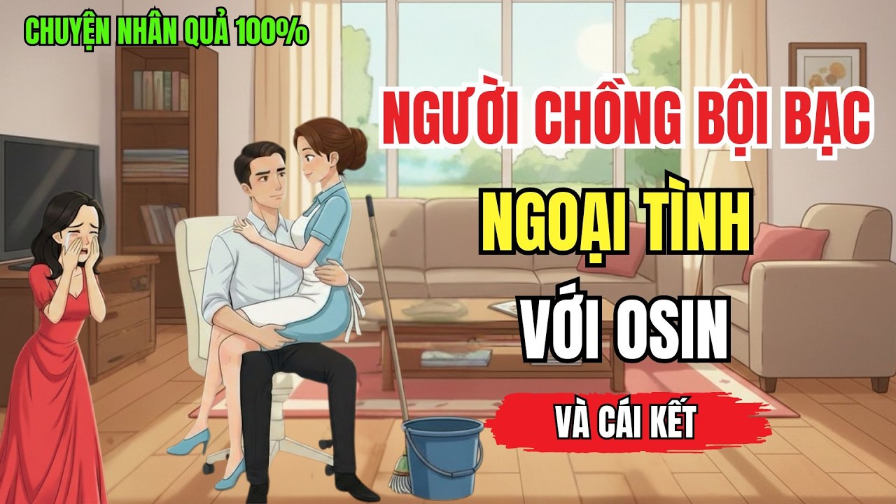 Người Chồng Bội Bạc Ngoại Tình Với Osin Và Cái Kết! |Chuyện Nhân Quả 100%