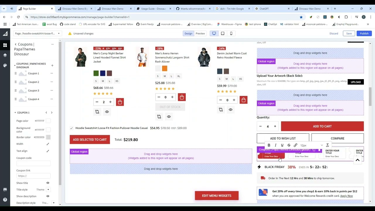 Dinosaur Theme  -  Setup Coupon