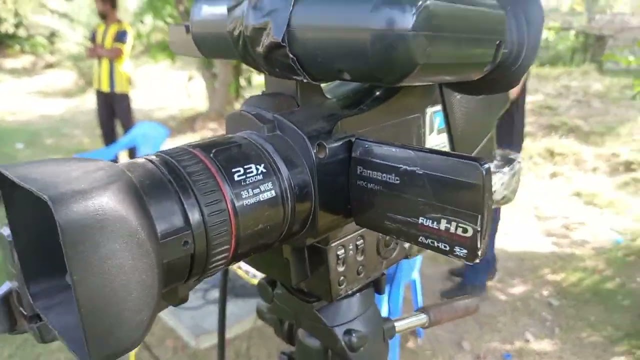 Live streaming with multiple cameras and mixture  | Live streaming of local cricket match