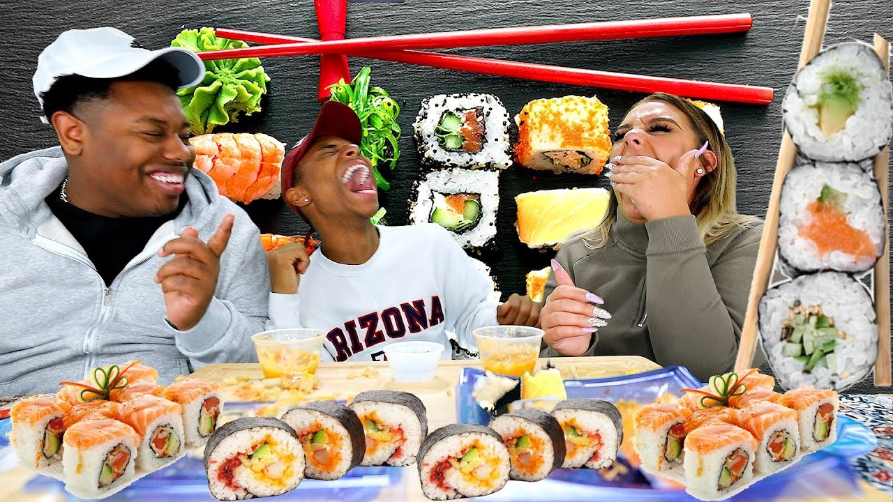 Sushi Roll Burrito🍣🍙🌯 (Darius Joins)