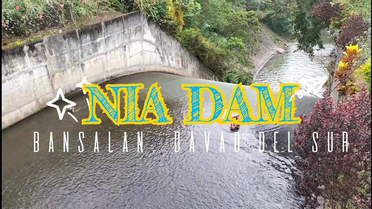 NIA DAM BIGGEST WATER SLIDE IN MINDANAO AT BANSALAN, DAVAO DEL SUR, PHILIPPINES