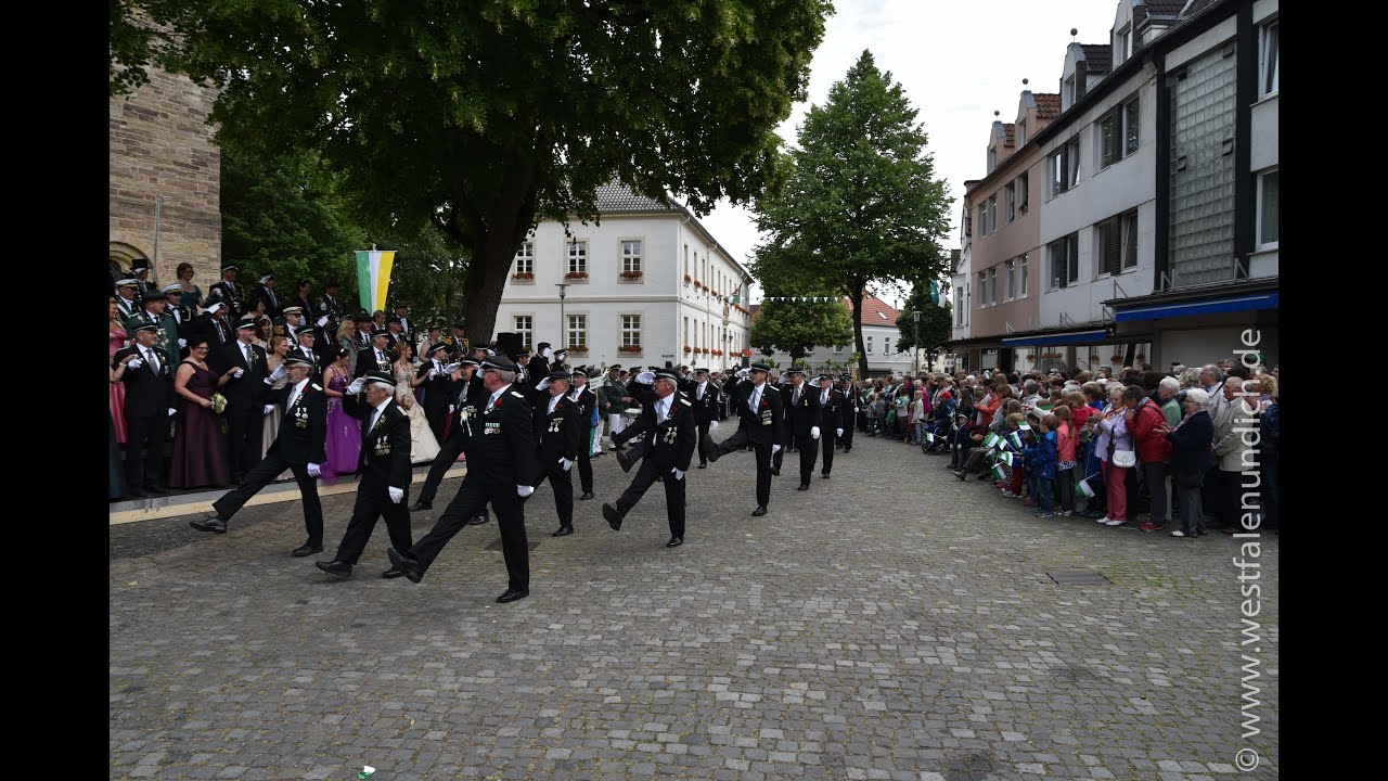 Steinheim - Jubiläumsschützenfest 2015 - Sonntag  -  Parademarsch